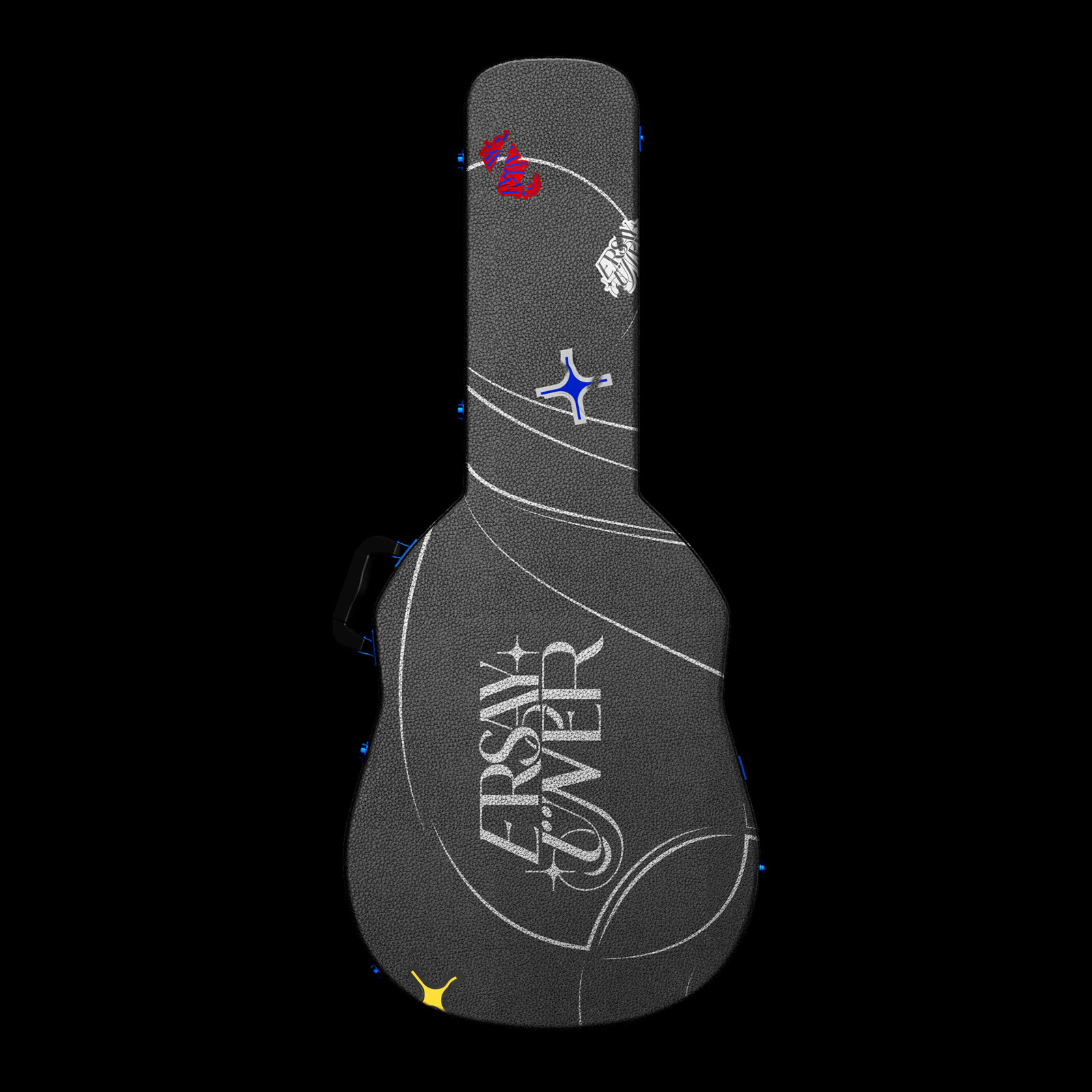 Ersay Üner gitar kılıfı tasarımı